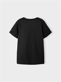 NAME IT Printet T-shirt Voto Black